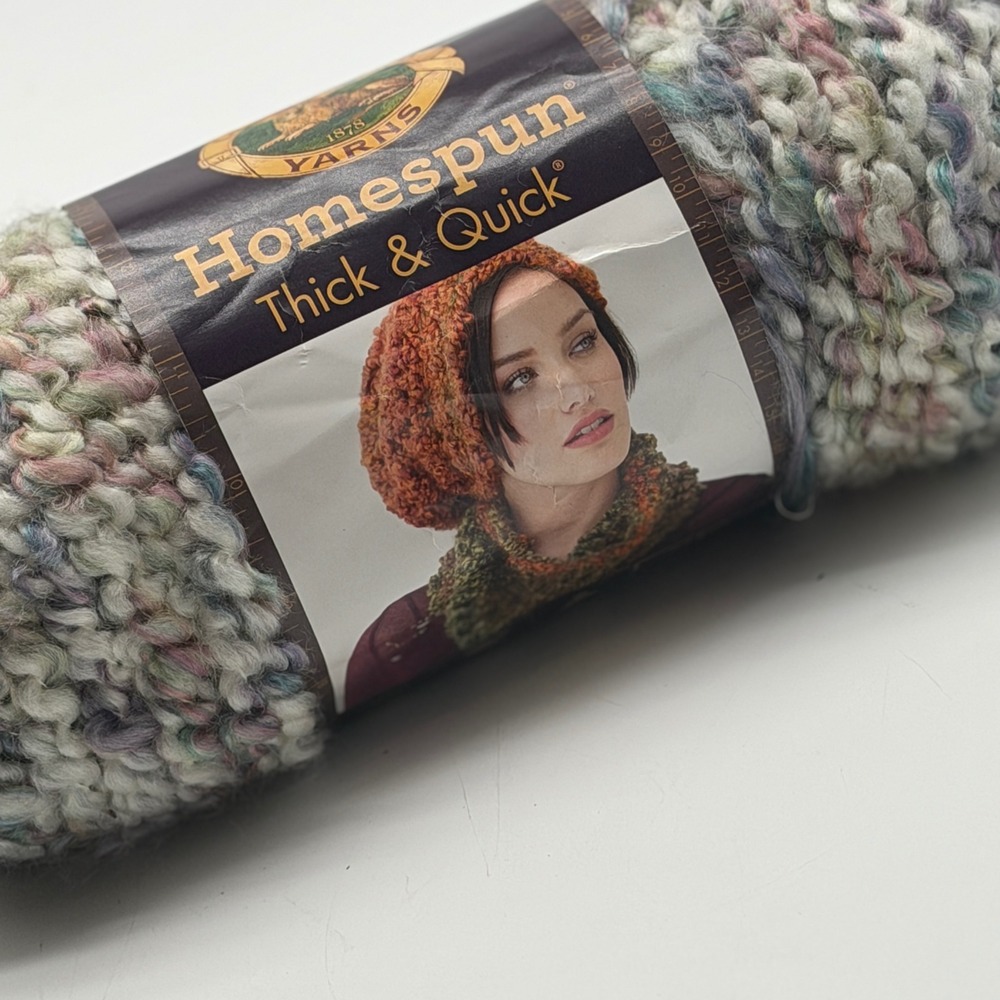 Lion Brand Homespun Thick & Quick Yarn Tudor 315 Super Bulky 8oz 160yd 792-315